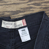 Levi's Womens Y2K Vintage 512 Classic Slim Taper Jeans Black Multi 8 Long