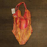 Becca Womens Standard Solar Energy One Piece Swimsuit 311057 Multicolor Red M