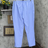 Womens Drawstring Scrub Pants 166fe3e4ac2fec Blue See Measurements