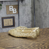 A New Day Sammie Sequin Ballet Flats with Memory Foam 94685484 Gold Yellow 6.5M