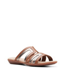 Clarks Women's Lilah Flat Sandal Amputee Replacement Left Shoe Only Tan Brown 7M