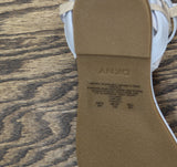 DKNY Womens Bacliff Ankle Strap Flats Celeste Blue 11M