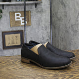 Dr.Scholl's Womens Ruler Slip-On Block Heel Loafers G4575S1 Black 7.5M