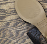 Style & Co. Womens Block Heel Hazleyy Dress Sandals Black / Brown 6.5M