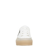 Dr. Scholl's Womens Madison Lace Sneaker I7073S9 White / Oyster Smooth 9M
