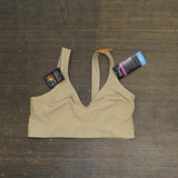 Bali Womens Comfort Revolution Wirefree Bra ComfortFlex Seamless 2-Ply Nude S