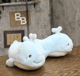 Cat & Jack Kids Boys Whale Character Slippers 92541968 Blue S
