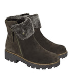Baretraps WYOMING Womens Boots Ankle Winter Hiking Boots BT28507 Moss Brown 8M