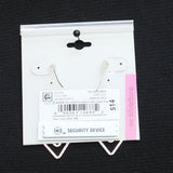 Mixit Textured Teardrop Dangle Earrings Gold Yellow 2"