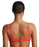 Lauren Ralph Lauren Macrame-Ring Bikini Top 20501142 Persimmon Orange 8