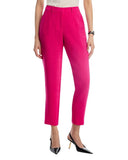 T Tahari Womens High Rise Wide-Leg Pants Ankle THF52002 Tulip Pink 8