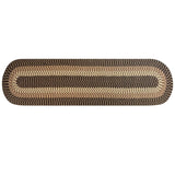 Better Trends Reversible Indoor Area Utility Rug Chocolate Brown 2 ft x 9 ft