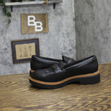Clarks Westlynn Glow Penny Loafer 26184333 Black Leather 5M