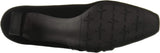 Easy Street Entice Squared Toe Pumps Women's Shoes ENTICE Black Suede 7.5M