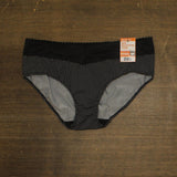 Warner's No Pinching No Problems Lace Panty Hipster Panties Black White Dot 3XL