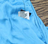 INC International Concepts Womens Stretch Satin Pajama Shorts Cyan Blue 2XL