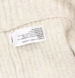 Ava & Viv Zip Raglan Sleeve Shaker Knit Cardigan Sweater Oatmeal Off White 1X