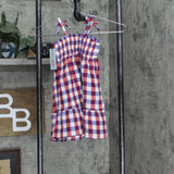 Cat & Jack Toddler Girls Plaid Smocked Tank Top Dress 84626370