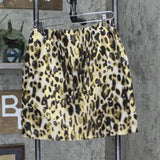 Nine West Womens Mini A-Line Skirt 165f7972f022c7 Black Animal Multi S