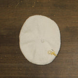 A New Day Pearl Embellished Beret Hat Textured 94482942 White FM