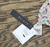 O'neill Pismo Ditsy Metallic Floral Knot-Front Bikini Swim Top White / Multi S