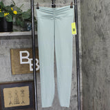 All In Motion Womens Everyday Soft High-Rise 7/8 Ruched Leggings Sage Green S