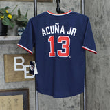 MLB Atlanta Braves Boys Acuna Jr. #13 Jersey 196761994891