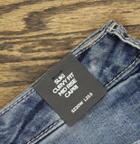 Silver Jeans Co. Suki Mid Rise Curvy Fit Capri Jeans Indigo Blue 20W