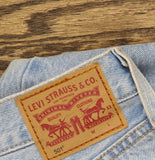 Levi's Womens Original 501 Button Fly Jeans 94417272 County Fair Blue 30