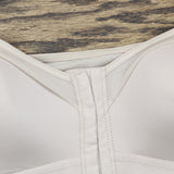 Leonisa Back Support Posture Corrector Wireless Sports Bra Beige Brown 36C