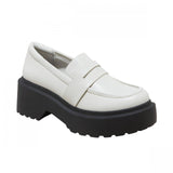 Wild Fable Womens Lacey Loafer Flats with Memory Foam Insole 87930118 White 9M