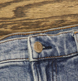 Silver Jeans Co. Be Easy High Rise Long Denim Shorts Jorts Vista Blue 31