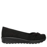 Lifestride Womens Glamour Ballet Flat Skimmers J6150F1 Black 10M