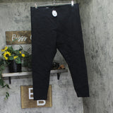 Motherhood Maternity Ponte-Knit Ankle Maternity Pants M90049-01-XL Black XL