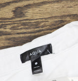 Aqua Womens Snap Front Western Tencel Twill Shirt WTT-23911N White M