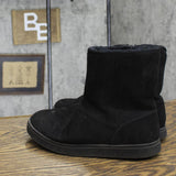 Cat & Jack Girls Youth Holland Zipper Shearling Style Boots 88435448 Black 3