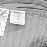 Hudson & Main Tailored Tonal Audrey Bedspread Gray Twin