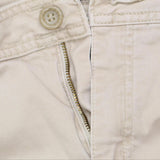 Lee Womens Classic Fit Straight Leg Khaki Stretch Pants Beige Brown 12 Petite