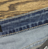 Silver Jeans Co. Suki Mid Rise Curvy Fit Capri Jeans Indigo Blue 20W