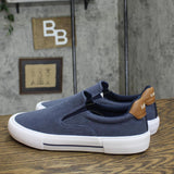 Levi's Mens Wes Synthetic Leather Casual Slip On Sneaker Shoe Navy / Tan 8.5