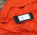 City Chic Trendy Plus Size Cold Shoulder Jumpsuit Tigerlily Red Orange 14W