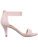 Style & Co. Womens Paycee Two-Piece Dress Sandals Heels PAYCEEF Pink 10M