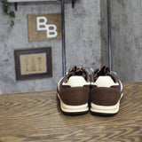 Universal Thread Skyler Jogger Sneakers Double Lace Low Top Brown Multi 6M