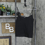 DKNY Womens Woven Cami Camisole 1658a421188bde Black Check Measurements