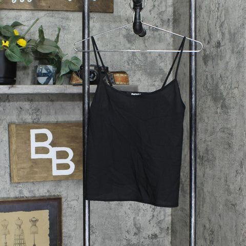 DKNY Womens Woven Cami Camisole 1658a421188bde Black Check Measurements