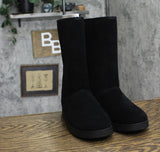 Universal Thread Womens Sarah Suede Shearling Winter Boots 91467407 Black 7M