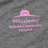 Womens Wellspan Ephrata Hospital T-Shirt Tee Gray See Measurements
