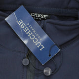 Lucchese Mens Fleece Lined Water Resistant Embroidered Logo Vest Navy Blue XL
