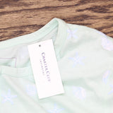 Charter Club Womens Cotton Bermuda Pajama Shirt Top Promenade Green S