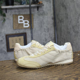 Sam Edelman Isella 3 Sneaker Low Top Lace New Ecru / Wheat Whisp Brown 9.5M
